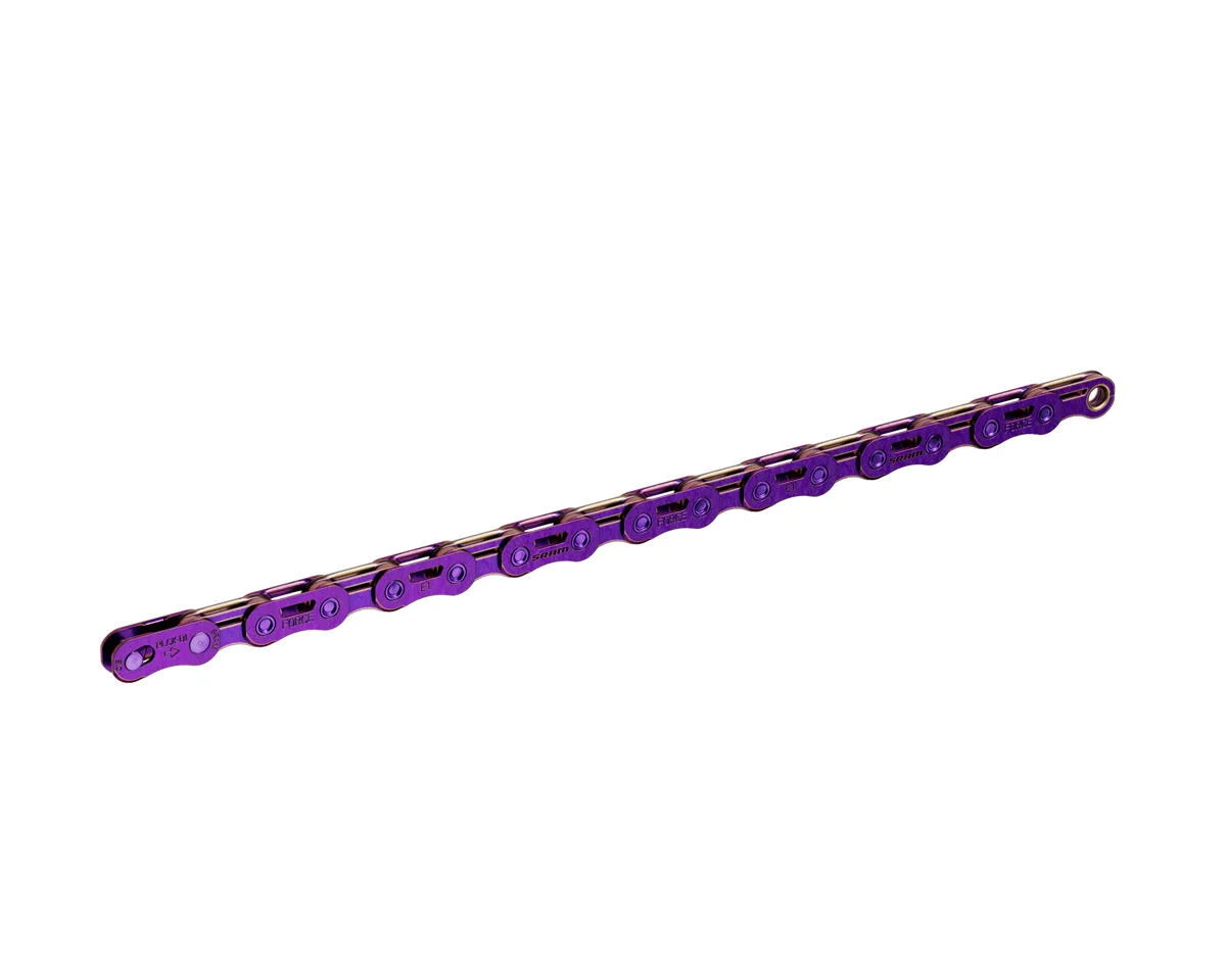 SRAM Force AXS Flattop Road Chain (Purple) (12/13 Speed) (126 Links) (w/PowerLock) (E1)